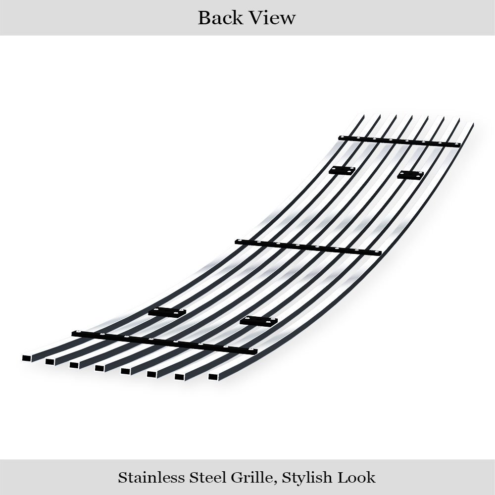 Fits 2003-2005 Nissan 350Z Lower Bumper Stainless Steel Billet Grille - Image 2