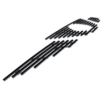 Fits 2011-2014 Nissan Murano Main Upper Black Stainless Steel Billet Grille