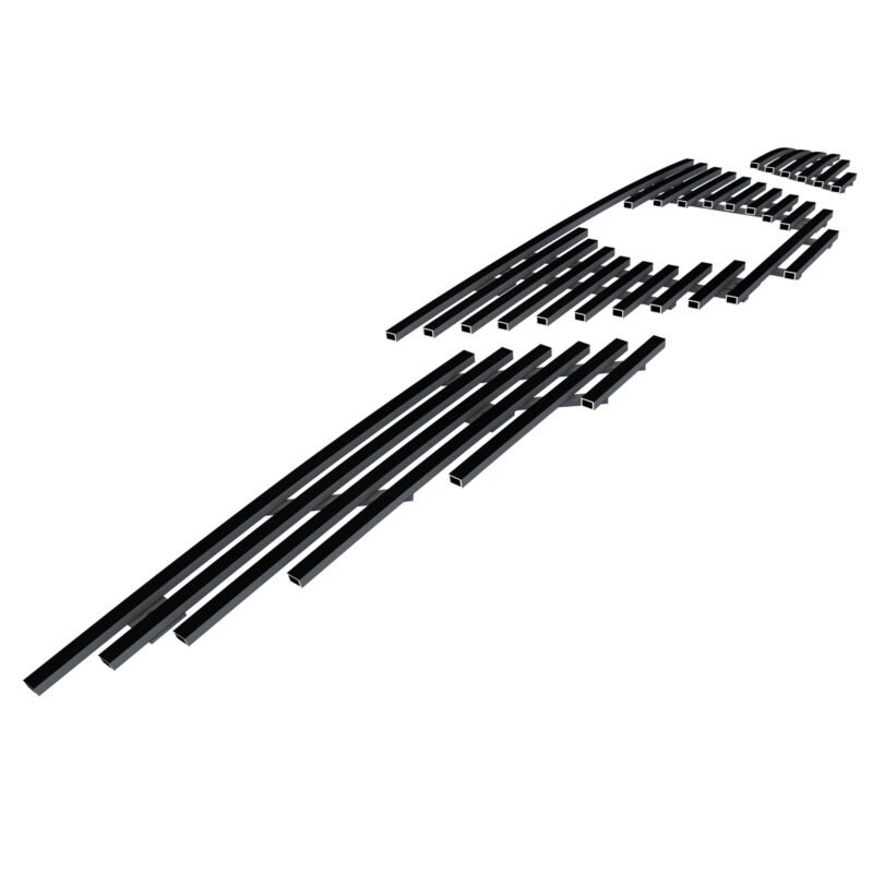 Fits 2011-2014 Nissan Murano Main Upper Black Stainless Steel Billet Grille