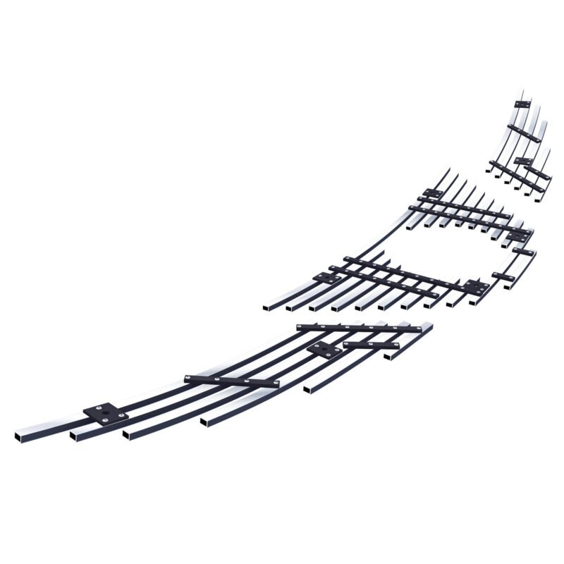 Fits 2011-2014 Nissan Murano Main Upper Stainless Steel Billet Grille - Image 2