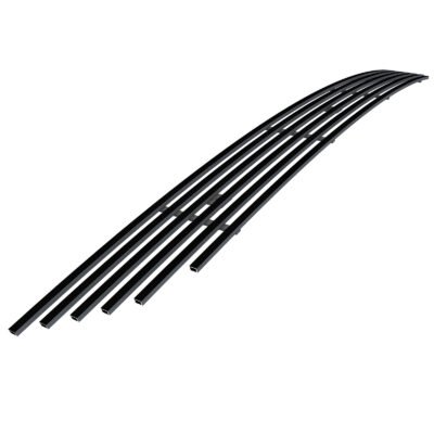 Fits 2009-2010 Nissan Murano Lower Bumper Black Stainless Steel Billet Grille
