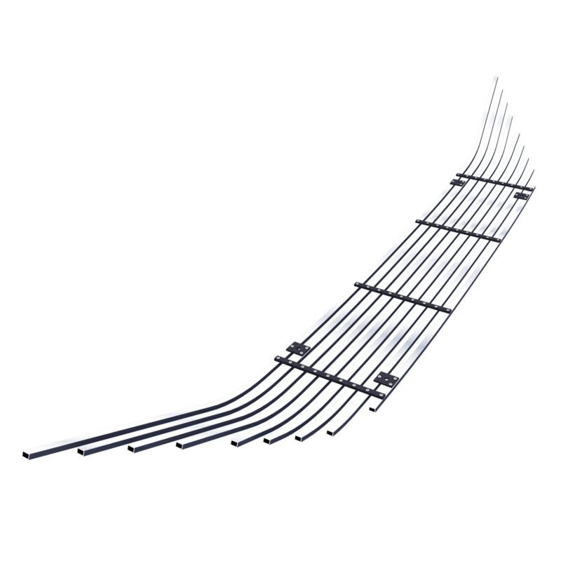 Fits 2019-2024 Nissan Murano Lower Bumper Stainless Steel Billet Grille - Image 2