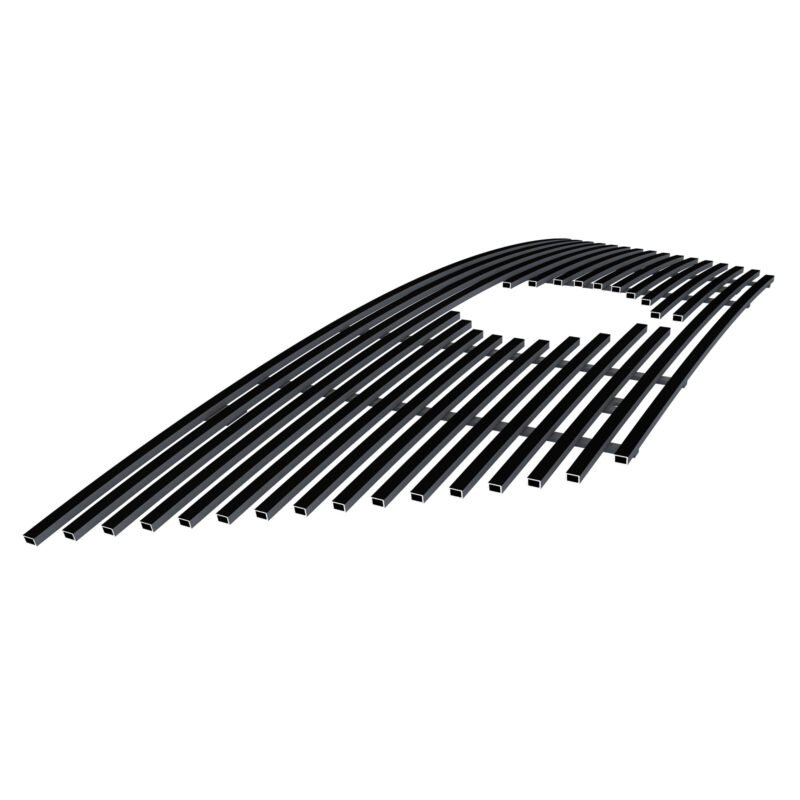 Fits 2021-2023 Nissan Rogue Main Upper Black Stainless Steel Billet Grille