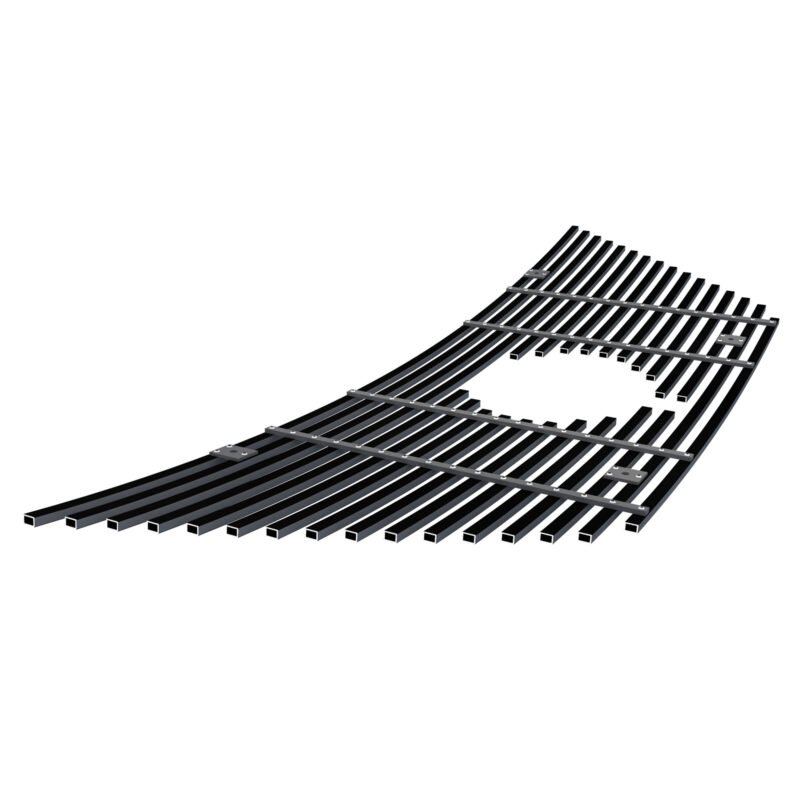Fits 2021-2023 Nissan Rogue Main Upper Black Stainless Steel Billet Grille - Image 2