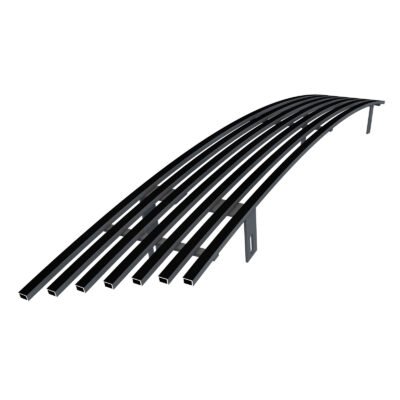 Fits 2009-2012 Nissan Xterra Lower Bumper Black Stainless Steel Billet Grille