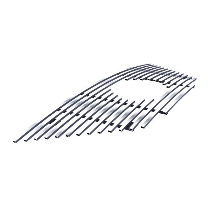 Fits 2015-2018 Nissan Murano With Logo Show Main Upper Stainless Steel Billet Grille