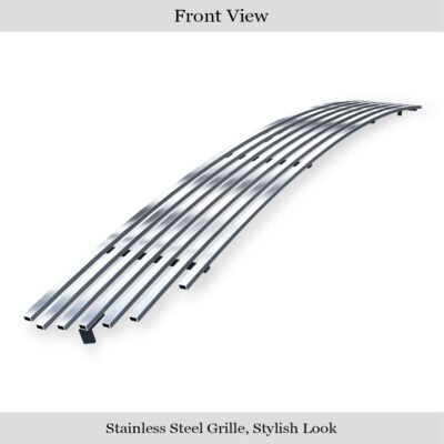 Fits 2009-2021 Nissan Frontier Only With Painted/Plastic Bumper Lower Bumper Stainless Steel Billet Grille