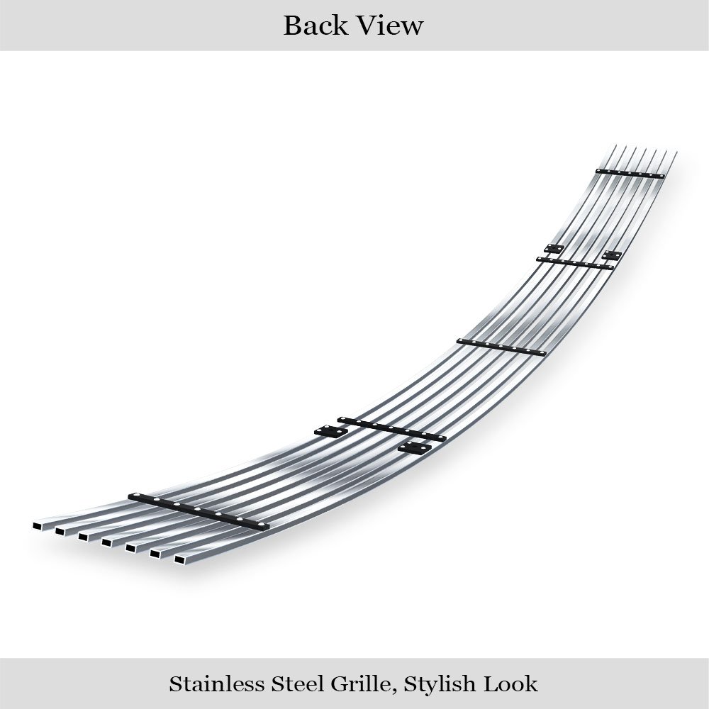 Fits 2007-2009 Nissan Altima Sedan Lower Bumper Stainless Steel Billet Grille - Image 2