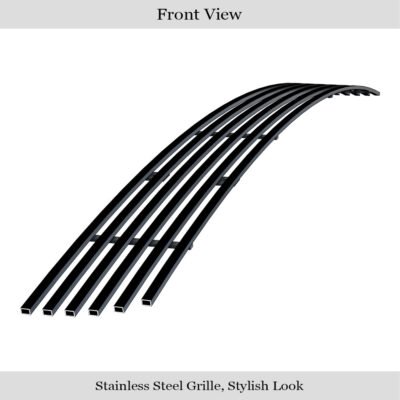Fits 2004-2006 Nissan Sentra Lower Bumper Black Stainless Steel Billet Grille