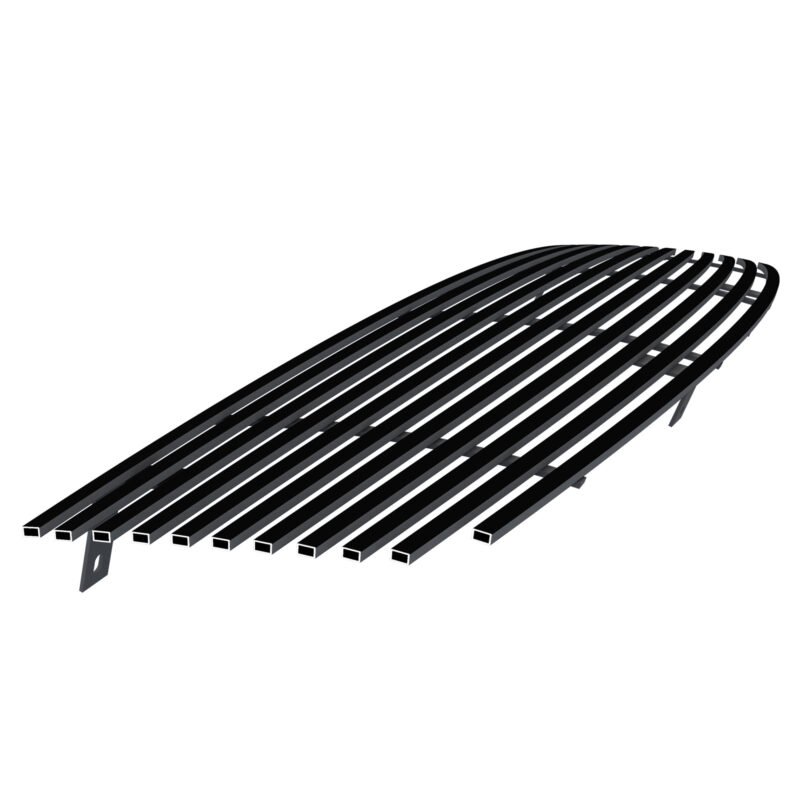 Fits 2004-2006 Nissan Maxima Main Upper Black Stainless Steel Billet Grille