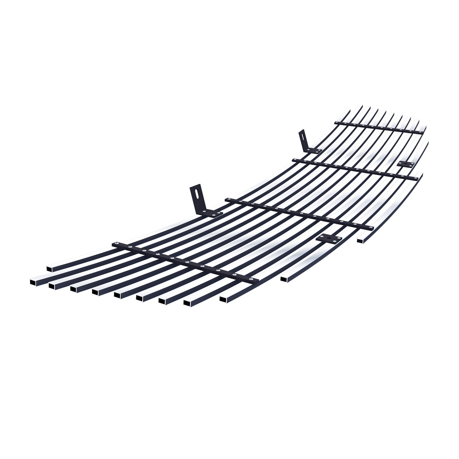 Fits 2005-2006 Nissan Altima All Models Main Upper Stainless Steel Billet Grille - Image 2