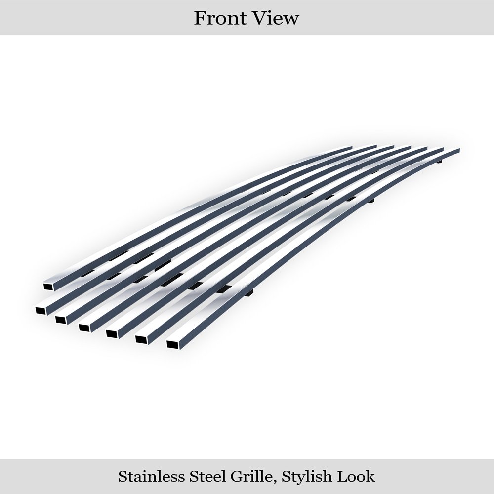 Fits 2001-2004 Nissan Frontier Lower Bumper Stainless Steel Billet Grille