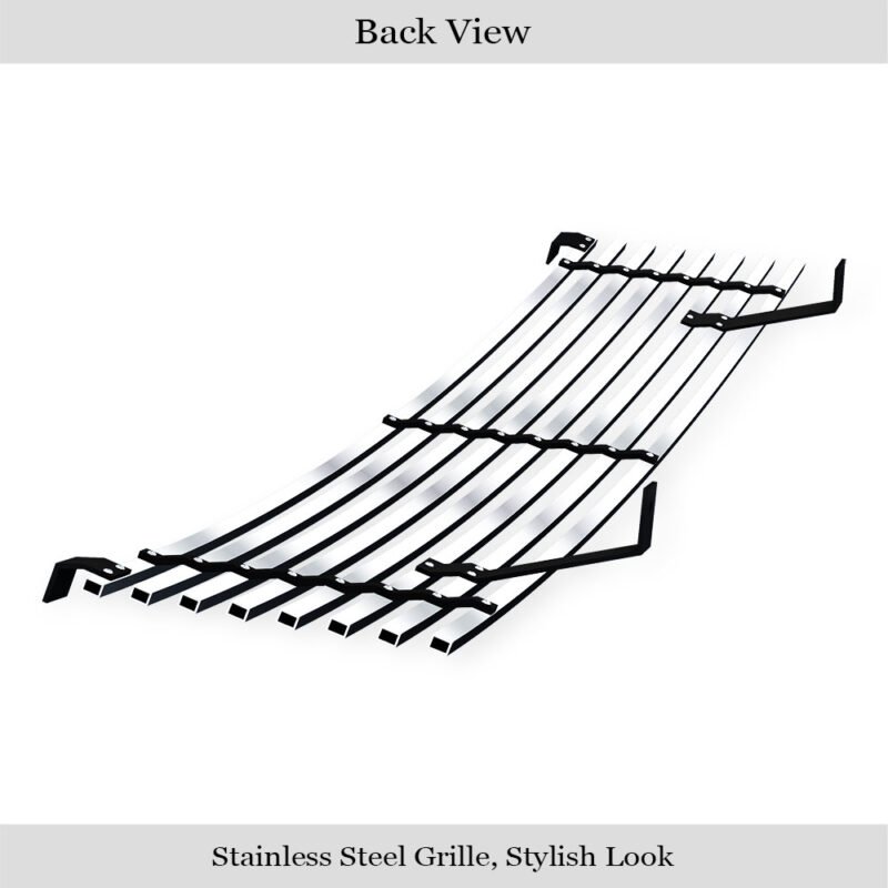 Fits 1998-2000 Nissan Frontier Main Upper Stainless Steel Billet Grille - Image 3