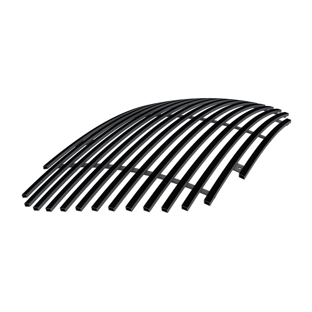 Fits 2002-2004 Chrysler Concorde Not For Limited Edition/1999-2001 Chrysler LHS Main Upper Black Stainless Steel Billet Grille
