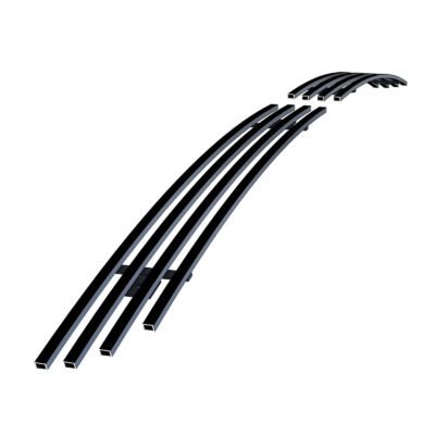 Fits 2004-2008 Chrysler Crossfire Lower Bumper Black Stainless Steel Billet Grille