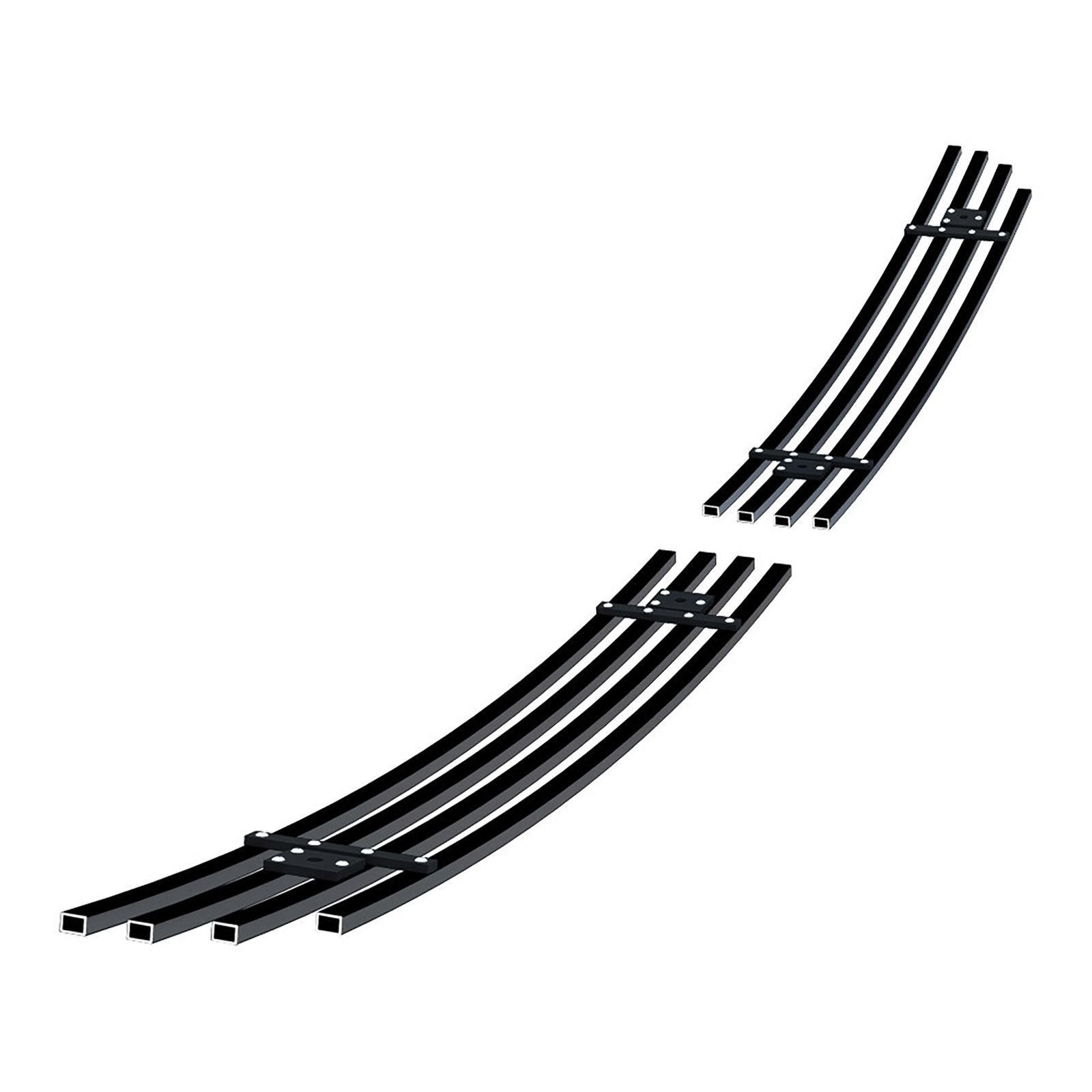 Fits 2004-2008 Chrysler Crossfire Lower Bumper Black Stainless Steel Billet Grille - Image 2