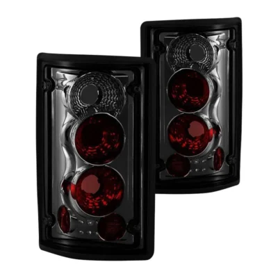 Fits Ford Excursion 00-06 / Econoline Van 150/250/350/450/550 95-06 Euro Style Tail Lights - Smoke