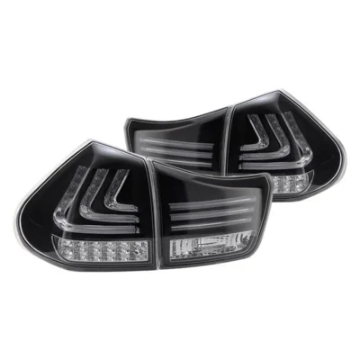 Fits Lexus RX330 / RX350 04-09 LED Tail Lights - Black