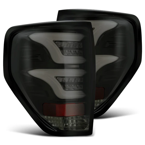 Fits 09-14 Ford F150 PRO-Series LED Tail Lights Jet Black (ETA mid Oct)