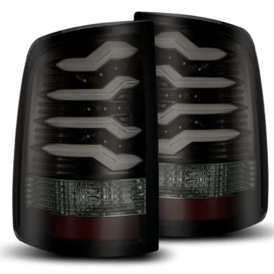 Fits 09-18 Ram Truck PRO-Series LED Tail Lights Jet Black