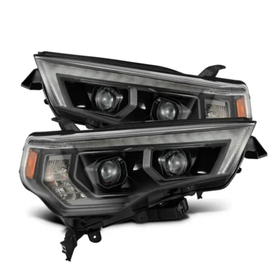 Fits 14-20 Toyota 4Runner MK II PRO-Series Halogen Projector Headlights Alpha-Black