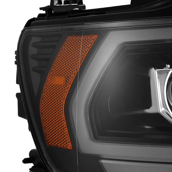 Fits 19-24 Ram 1500 (MK II 2500 Style) PRO-Series Halogen Projector Headlights Black - Image 4