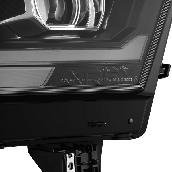 Fits 19-24 Ram 1500 (MK II 2500 Style) PRO-Series Halogen Projector Headlights Black - Image 5