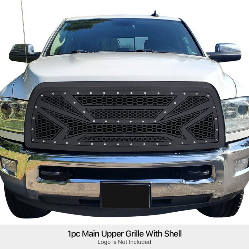 Fits 2010-2013 Ram 2500 /2010-2013 Ram 3500 Main Upper Package Grille - Image 3