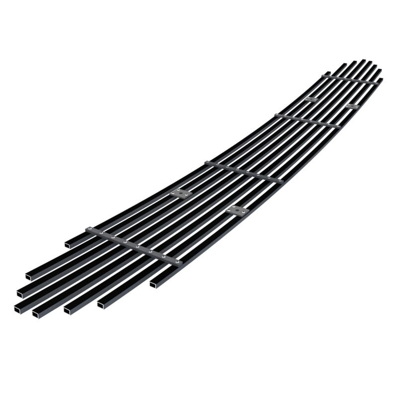 Fits 2017-2019 Ford Escape Lower Bumper Black Stainless Steel Billet Grille - Image 2