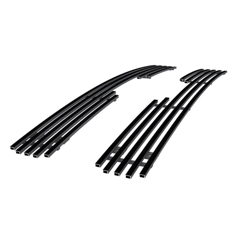 Fits 2008-2012 Ford Escape Main Upper Black Stainless Steel Billet Grille