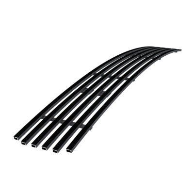 Fits 2008-2012 Ford Escape Lower Bumper Black Stainless Steel Billet Grille