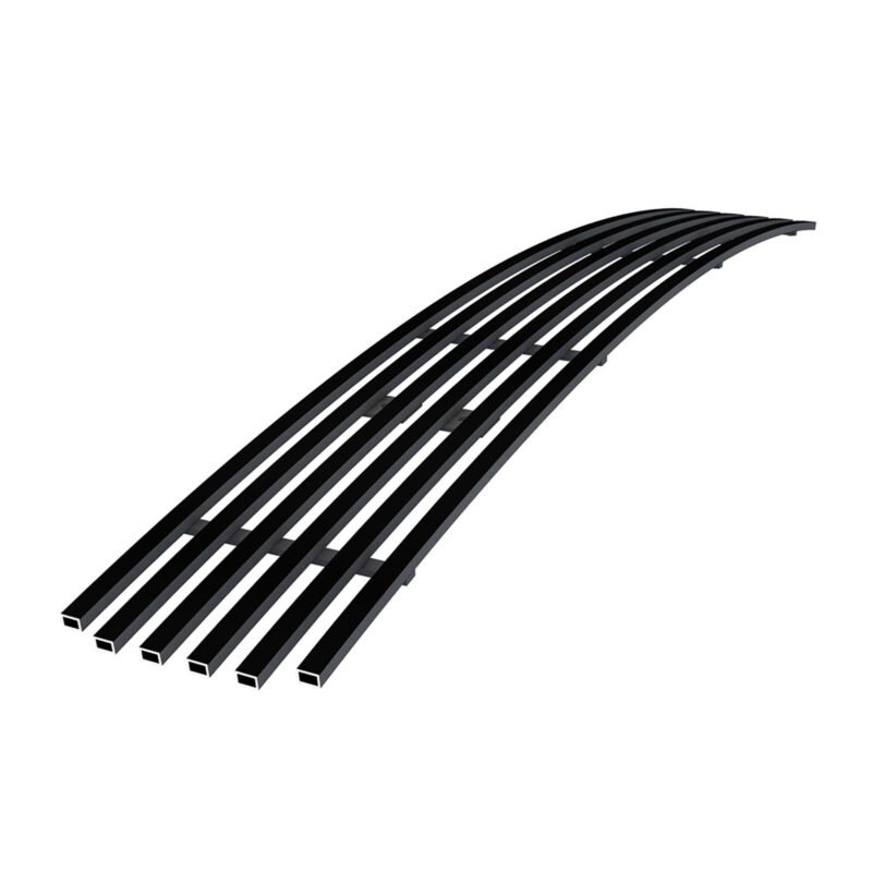 Fits 2008-2012 Ford Escape Lower Bumper Black Stainless Steel Billet Grille