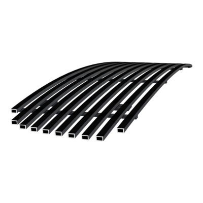 Fits 1998-2012 Ford Victoria Only For Honeycomb Style Logo Cover Main Upper Black Stainless Steel Billet Grille