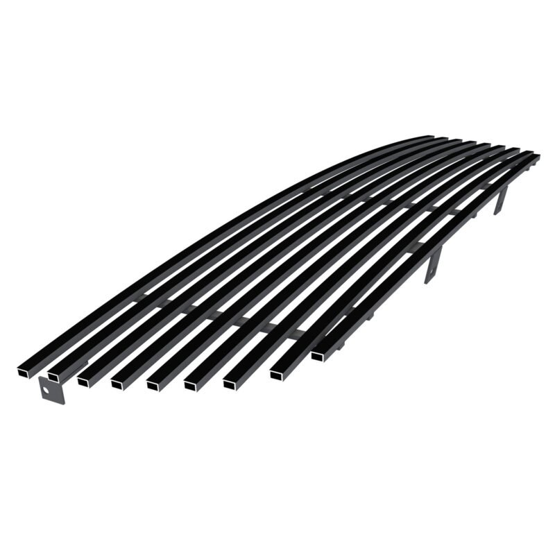 Fits 2005-2007 Ford Escape Main Upper Black Stainless Steel Billet Grille
