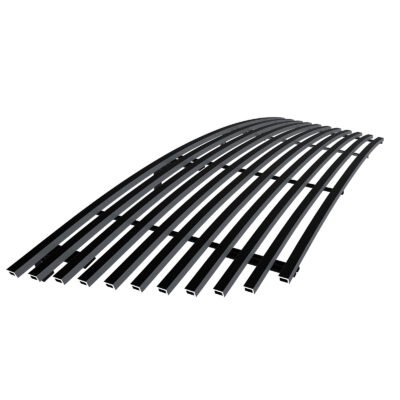 Fits 2002-2005 Ford Explorer Not For Sport and Sport Trac Main Upper Black Stainless Steel Billet Grille