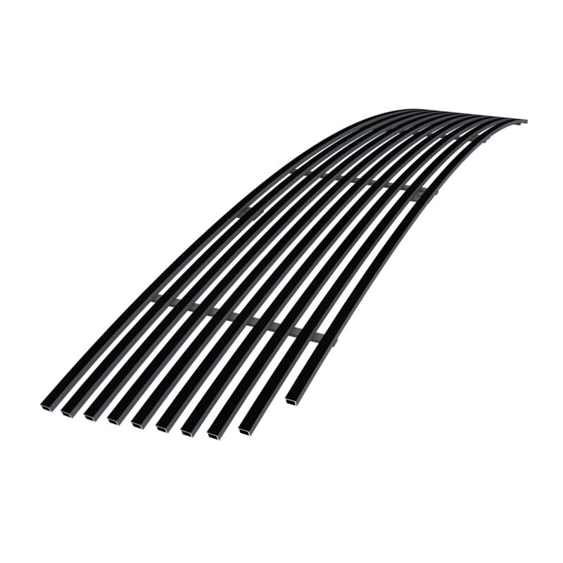 Fits 2006-2009 Ford Fusion Lower Bumper Black Stainless Steel Billet Grille