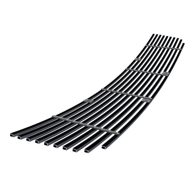 Fits 2006-2009 Ford Fusion Lower Bumper Black Stainless Steel Billet Grille - Image 2