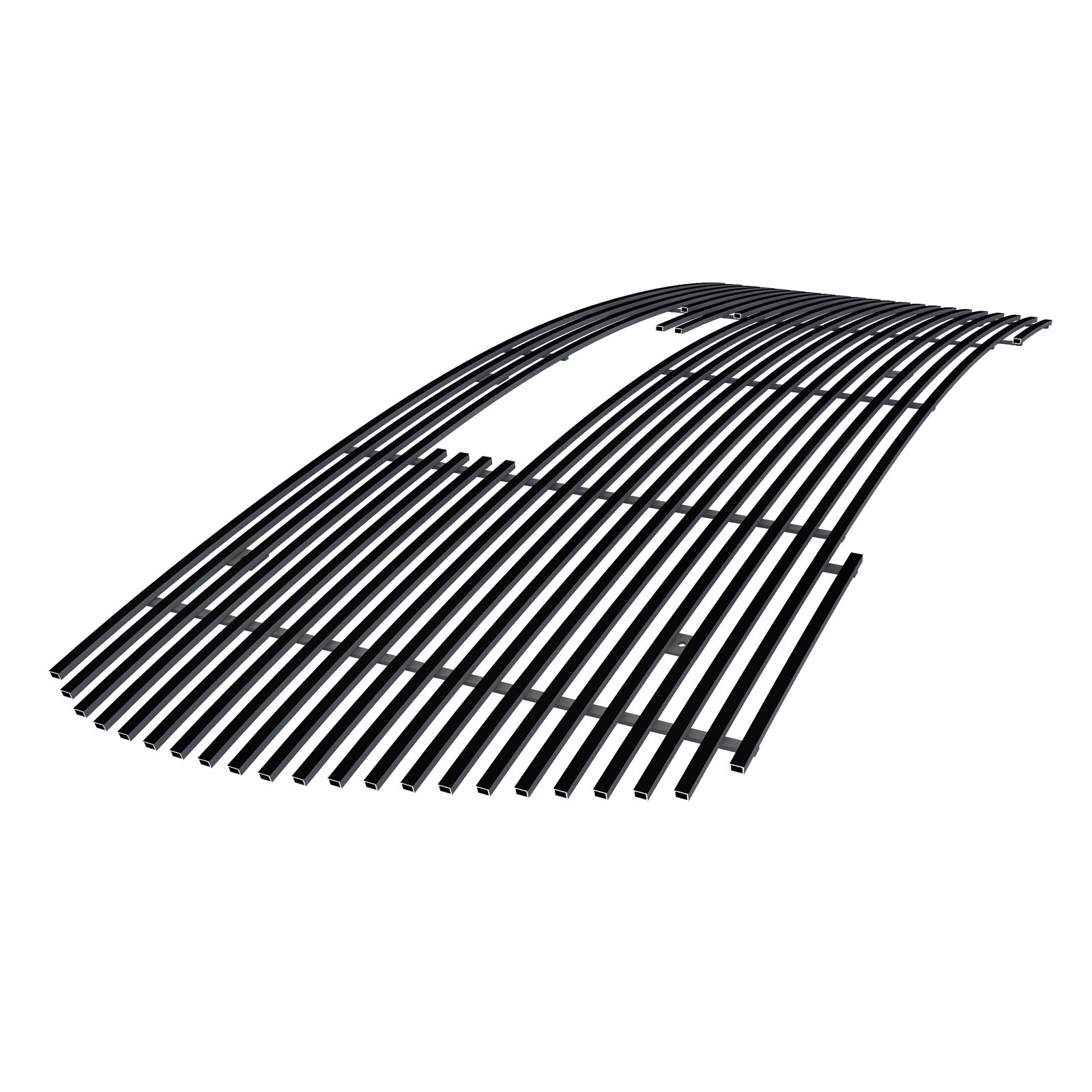 Fits 2021-2024 GMC Yukon Not For Denali Main Upper Black Stainless Steel Billet Grille