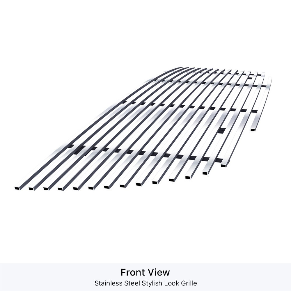 Fits 2007-2014 GMC Yukon XL Not For Hybrid/2007-2014 GMC Yukon Not For Hybrid Main Upper Stainless Steel Billet Grille