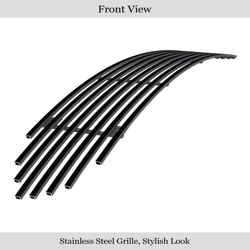 Fits 2018-2021 GMC Terrain Lower Bumper Black Stainless Steel Billet Grille