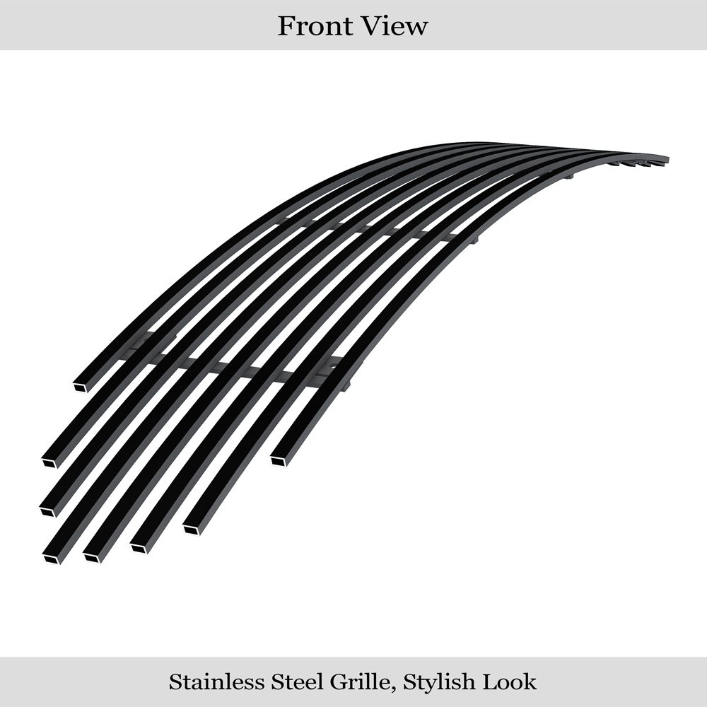 Fits 2018-2021 GMC Terrain Lower Bumper Black Stainless Steel Billet Grille