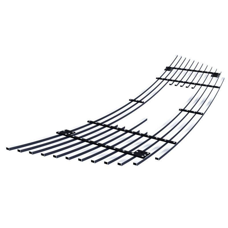 Fits 2007-2012 GMC Acadia Main Upper Stainless Steel Billet Grille - Image 2