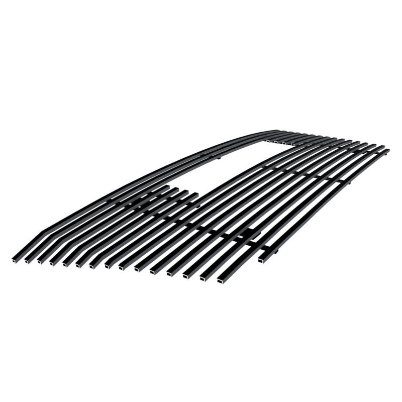 Fits 2010-2015 GMC Terrain 1 PC With Logo Show Main Upper Black Stainless Steel Billet Grille