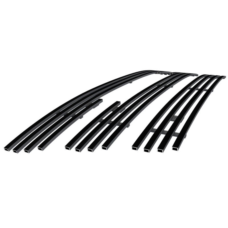 Fits 2010-2015 GMC Terrain Not For Denali Main Upper Black Stainless Steel Billet Grille