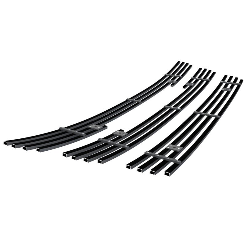 Fits 2010-2015 GMC Terrain Not For Denali Main Upper Black Stainless Steel Billet Grille - Image 2