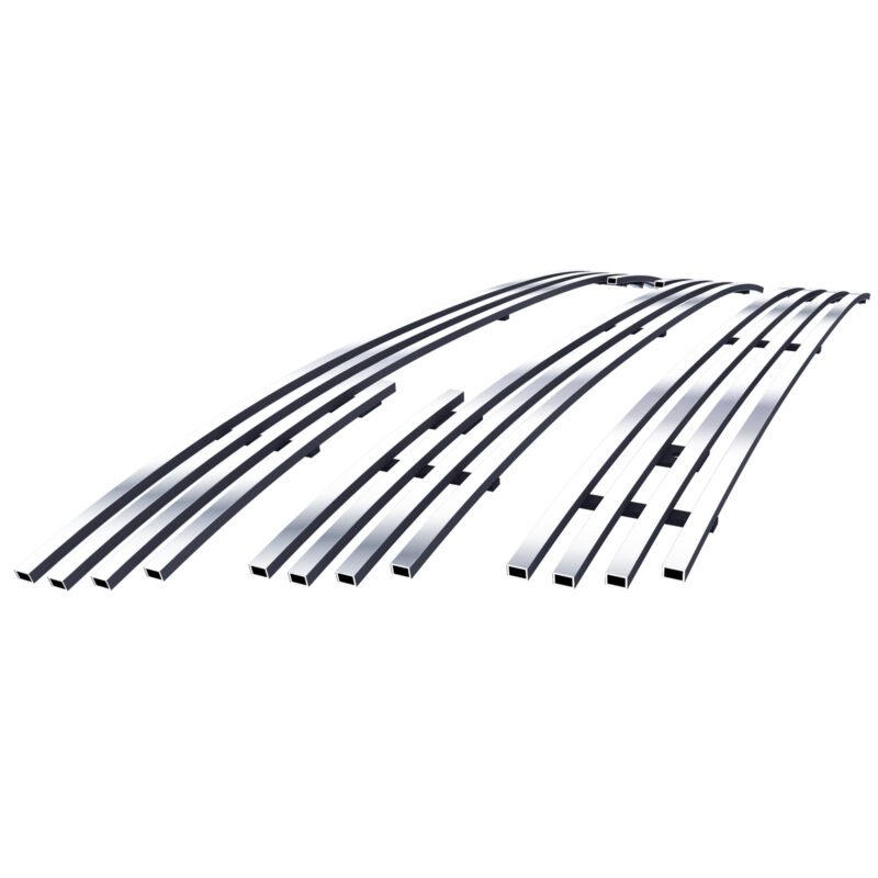 Fits 2010-2015 GMC Terrain Not For Denali Main Upper Stainless Steel Billet Grille