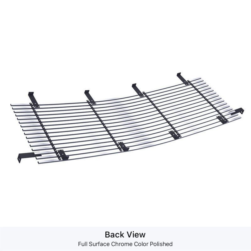Fits 1996-2002 GMC Savana (Only fit vehicles with chrome ring around grille shell) Main Upper Stainless Steel Billet Grille - Image 2