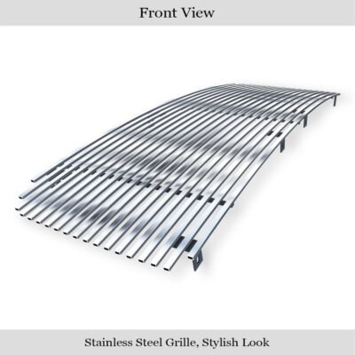 Fits 2013-2016 GMC Acadia With Logo Cover Main Upper Stainless Steel Billet Grille