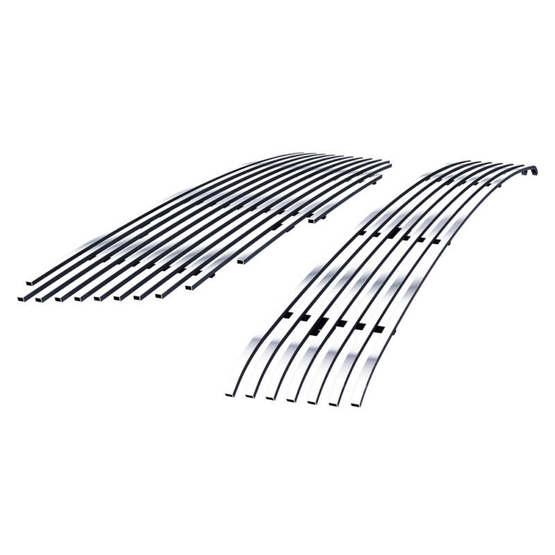 Fits 2005-2006 Nissan Altima Main Upper + Lower Bumper Stainless Steel Billet Grille