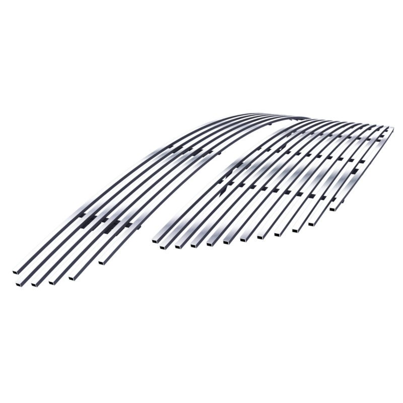 Fits 2002-2004 Nissan Altima Main Upper + Lower Bumper Stainless Steel Billet Grille